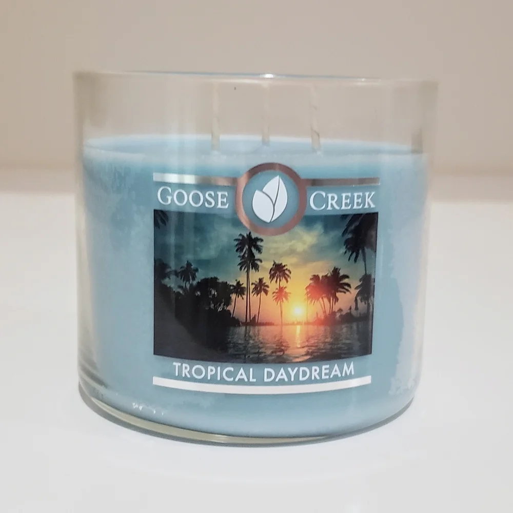 Goose Creek NEW Tropical Daydream 3 Wick Scented Candle Large